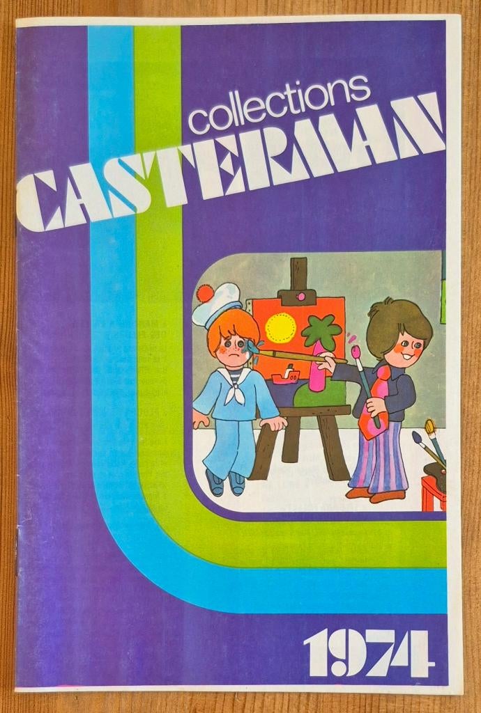 Catalogue Collections Casterman 1974 Petzi Martine, Enlèvement ou Envoi, Une BD, Comme neuf, Marcel Marlier