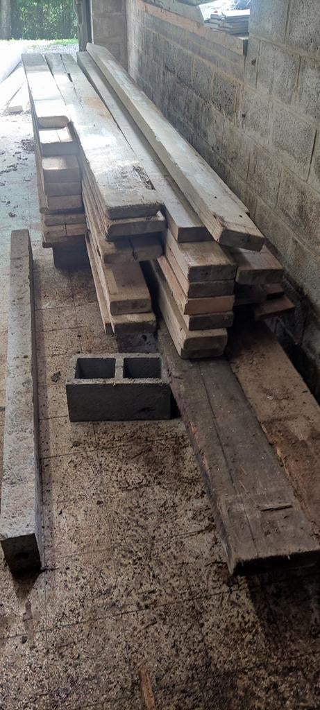 Poutres et gîtes, Enlèvement