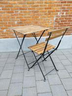 Bistroset, Tuin en Terras, Tuinsets en Loungesets, Ophalen, Zo goed als nieuw