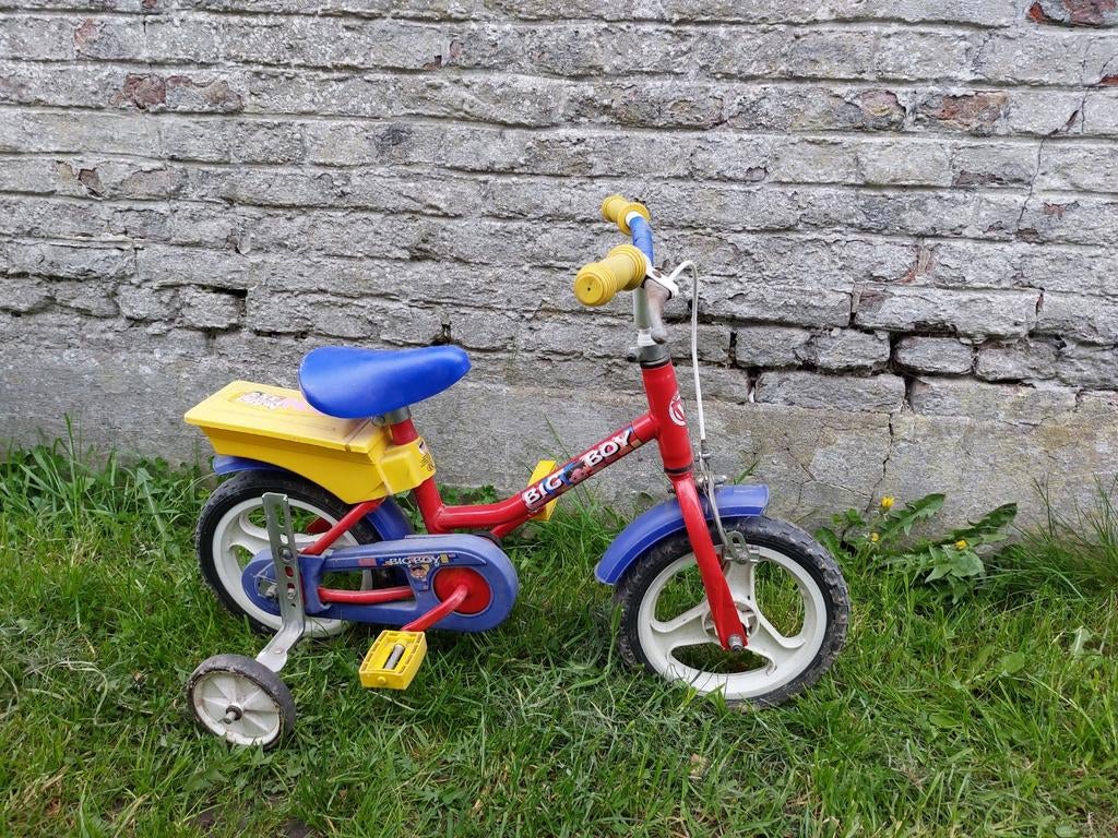 Big Boy fietsje met zijwieltjes, Ophalen, Zijwieltjes, Gebruikt, Big Boy