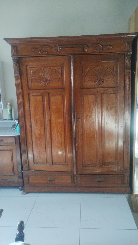 Tweeling-kledingkasten. 1 + 1 gratis!  Wegens overlijden., Huis en Inrichting, Kasten | Kleerkasten, Gebruikt, 200 cm of meer