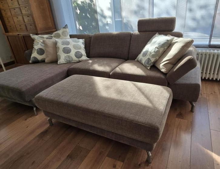 Bank en dagbed, Huis en Inrichting, Zetels | Complete zithoeken, Gebruikt, Stof, Ophalen