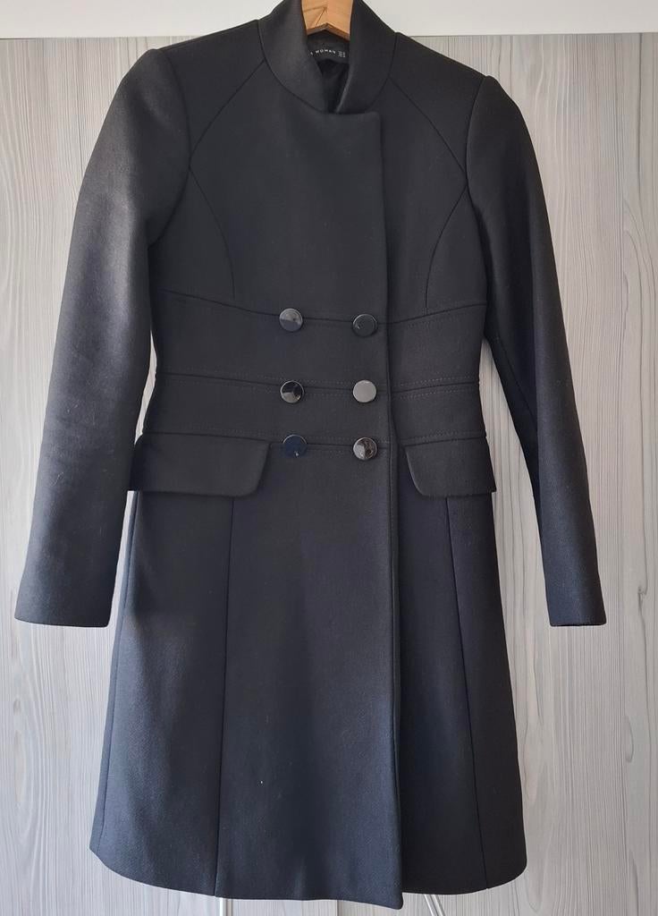 Manteau noir ZARA XS, Vêtements | Femmes, Vestes | Hiver, Noir