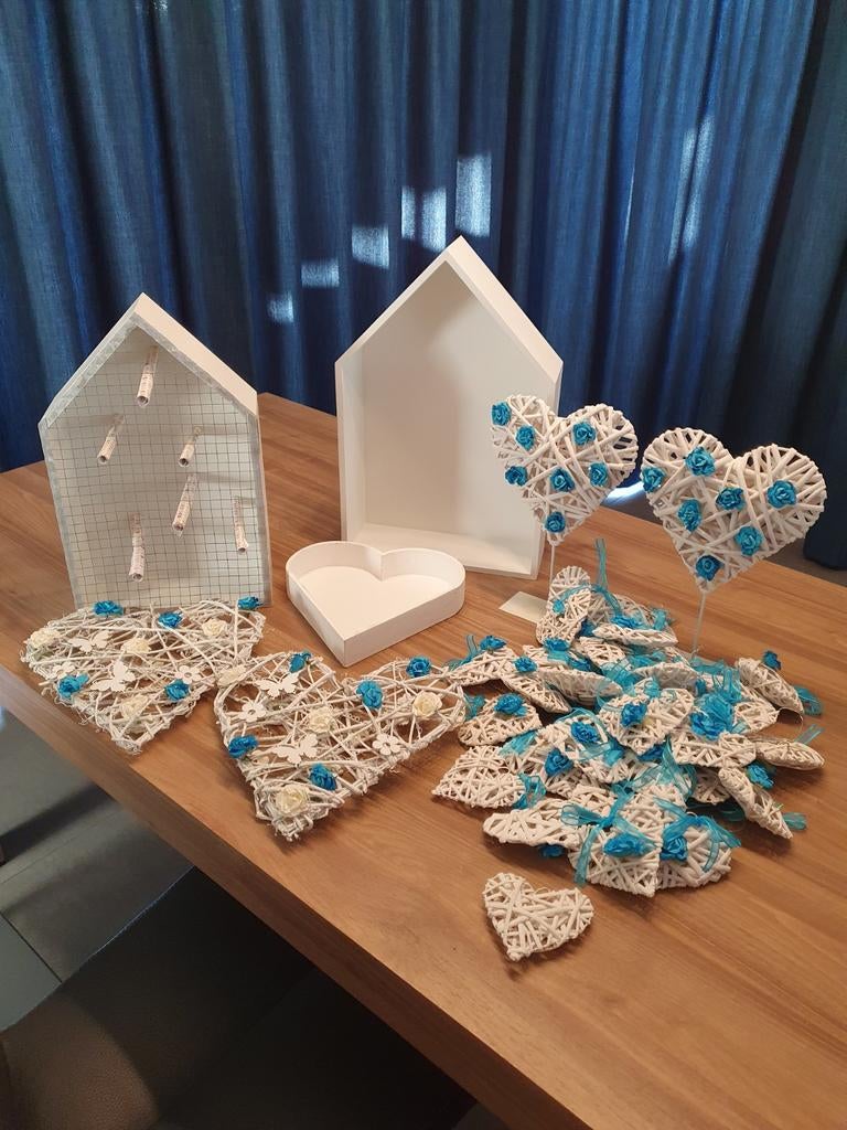 Decoratie trouw/communie, Ophalen