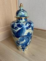 Genummerde handgeschilderde vaas H Bequet Quaregnon, Enlèvement