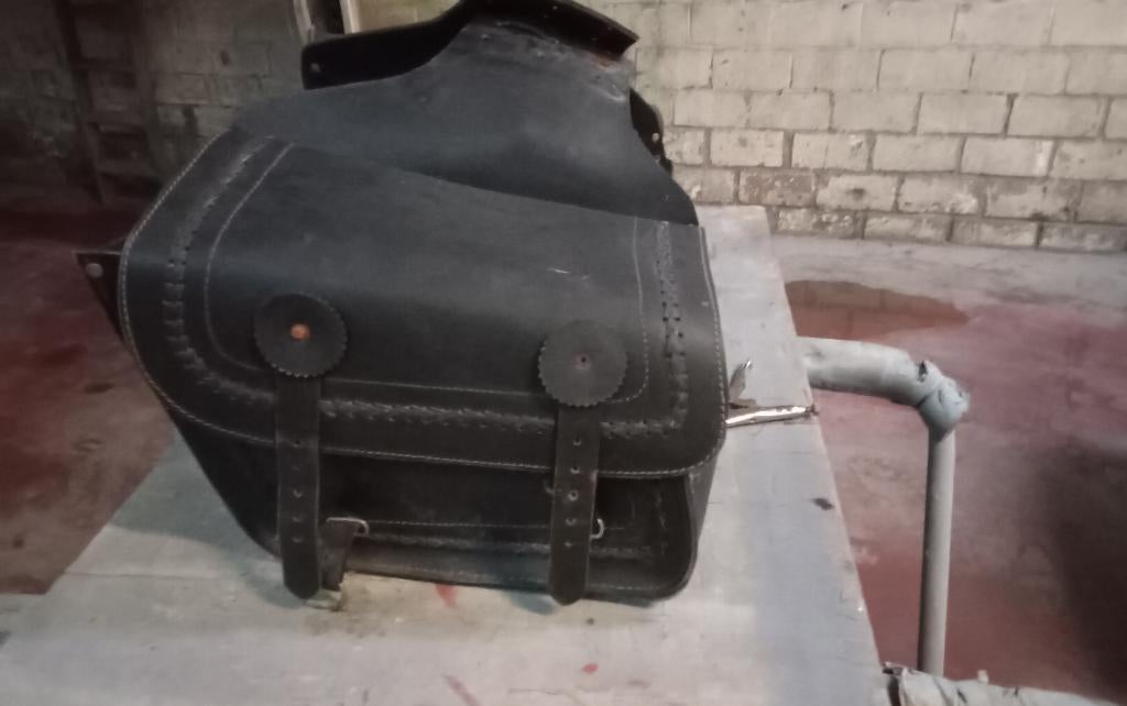 sacoche pour moto, Enlèvement, Utilisé