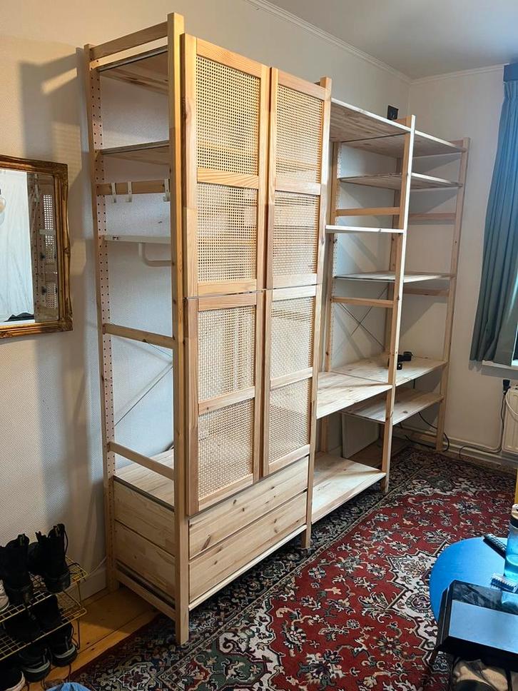 Ikea Ivar kast, Maison & Meubles, Armoires | Vitrines, Comme neuf, 200 cm ou plus, 200 cm ou plus, 25 à 50 cm, Avec tiroir(s)