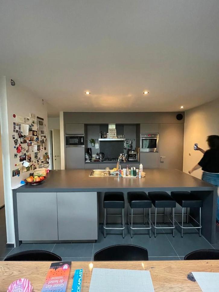 keuken weg wegens verbouwing, Huis en Inrichting, Keuken | Complete keukens, Gebruikt, Enkelwandige keuken, Grijs, Hout, Greeploos