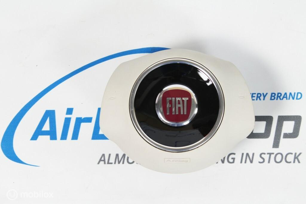 Aibag volant blanc Fiat 500 (2007-2016), Autos : Pièces & Accessoires, Enlèvement ou Envoi, Utilisé