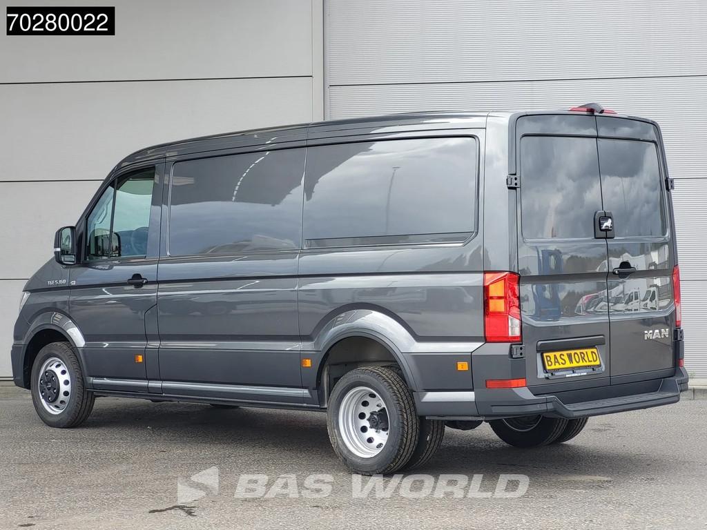 MAN TGE 5.160 Uniek! Dubbellucht 2025-Model Automaat L3H2 La, Auto's, Bestelwagens en Lichte vracht, Automaat, Stof, Euro 6, 4 cilinders