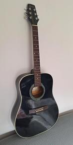 Prince WJ-750 vintage folk — country akoestische gitaar, Muziek en Instrumenten, Ophalen, Zo goed als nieuw, Akoestische gitaar