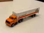 Majorette 1/100 scania demeco oranje, Ophalen of Verzenden, Zo goed als nieuw