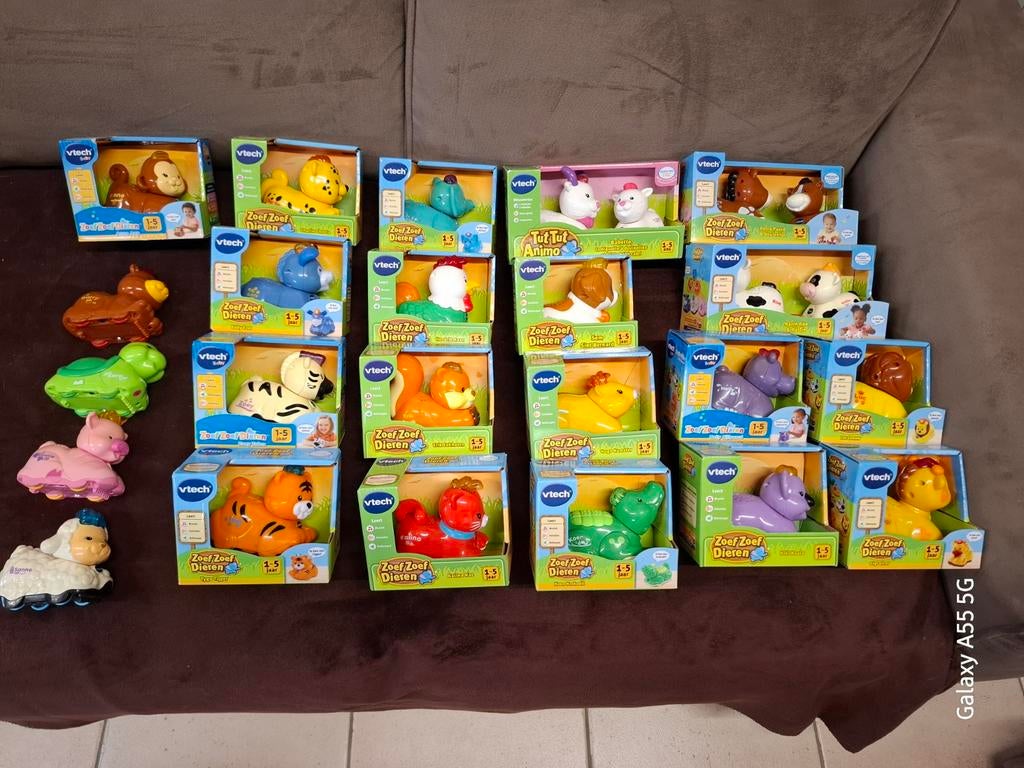 Zoef zoef dieren, Kinderen en Baby's, Ophalen, Gebruikt