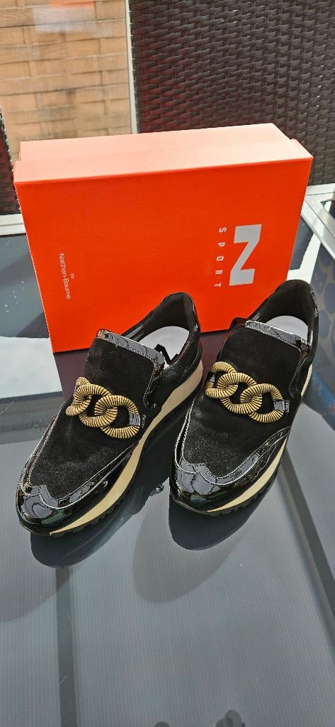 NIEUWE sneakers Nathan Sport maat 41, Zwart, Nathan-Baume, Nieuw, Ophalen of Verzenden
