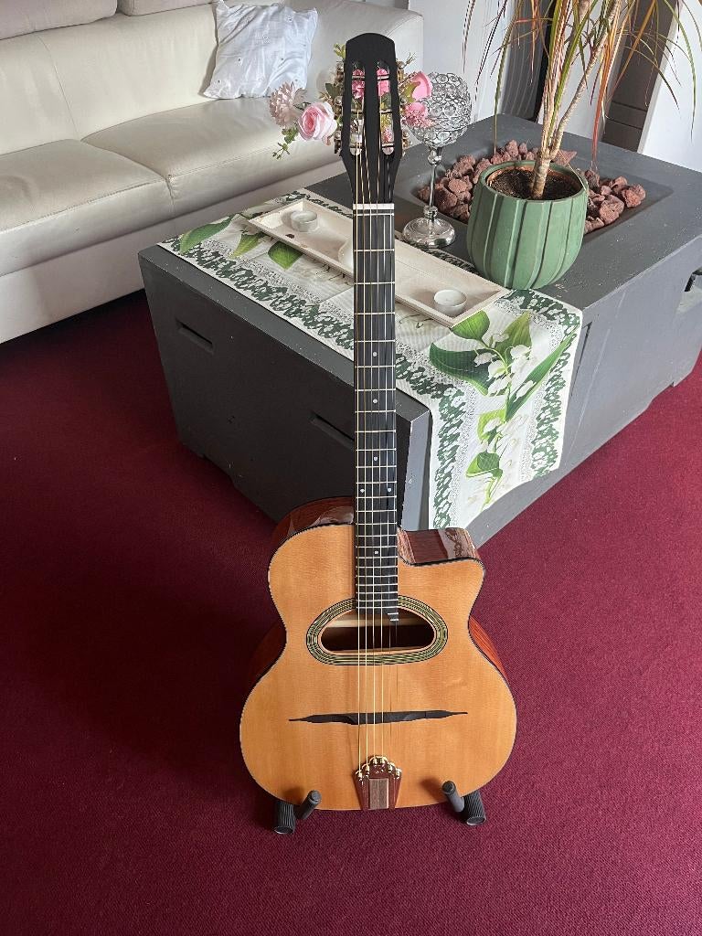 gypsy manouche jazz guitare gitaar, Ophalen of Verzenden, Zo goed als nieuw, Western- of Steelstringgitaar