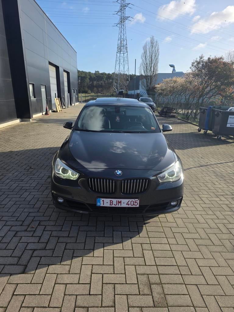 Bmw 520d GT, Auto's, BMW, Automaat, Zwart, Leder, Diesel