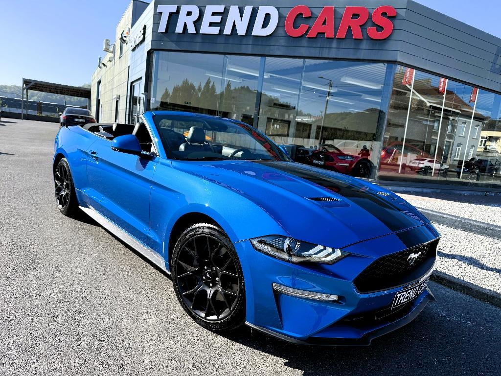 FORD MUSTANG 2.3 CABRIO CARBON PACK B&O CAM LED AMBI KEYLES, Cuir, Achat, 207 g/km, Euro 6