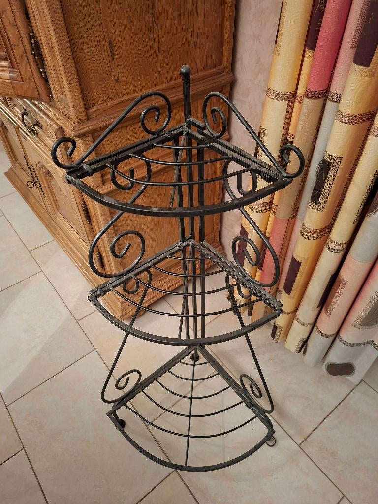 Etagère de coin "3 étages", Maison & Meubles, Enlèvement, Utilisé