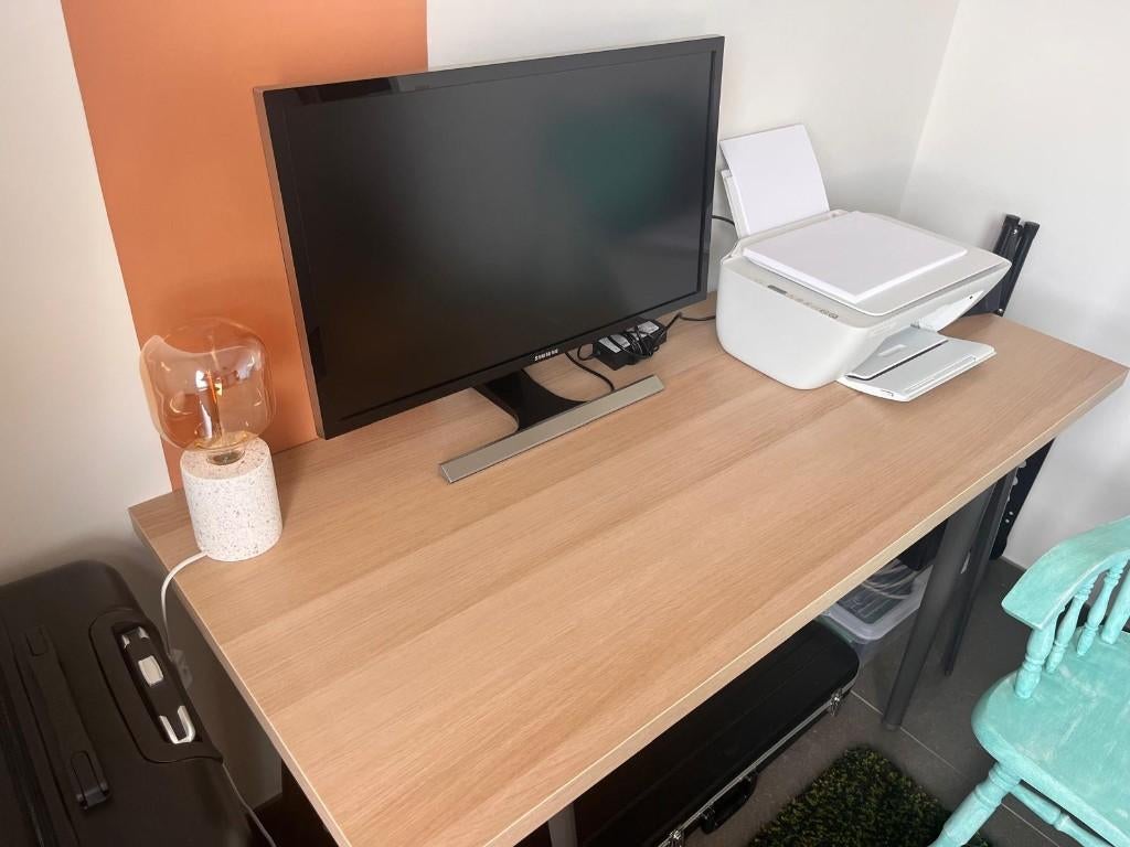 Bureau Ikea - Lagkapten, Maison & Meubles, Maison & Meubles | Autre, Enlèvement, Comme neuf