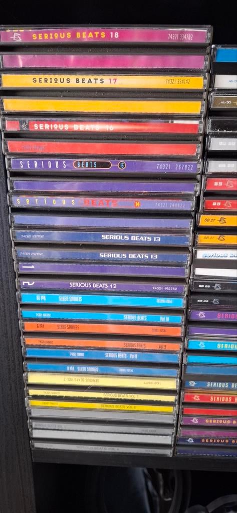 Collectie cd's serious beats enkel te kort, Ophalen