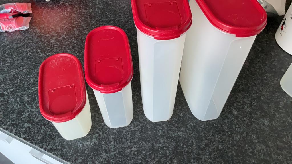 Ruimtespaarders tupperware, Huis en Inrichting, Ophalen of Verzenden, Zo goed als nieuw