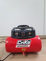 Compresseur Criko sans huile 6l, Bricolage & Construction, Compresseurs, Moins de 25 litres, Enlèvement, 6 à 10 bars, Mobile