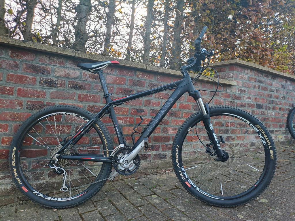 Cube MTB LTD Deore mountainbike VTT Herenfiets jongensfiets, Fietsen en Brommers, Ophalen, Zo goed als nieuw, 18 inch, Versnellingen