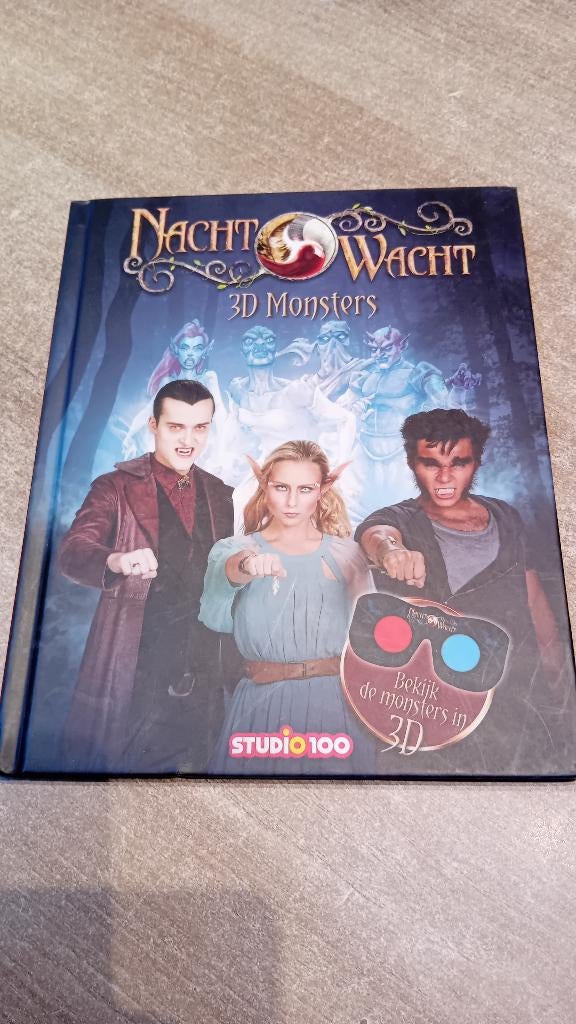 Nachtwacht 3D monsters met 3D brilletje, Ophalen, Studio 100, Fictie algemeen, Zo goed als nieuw