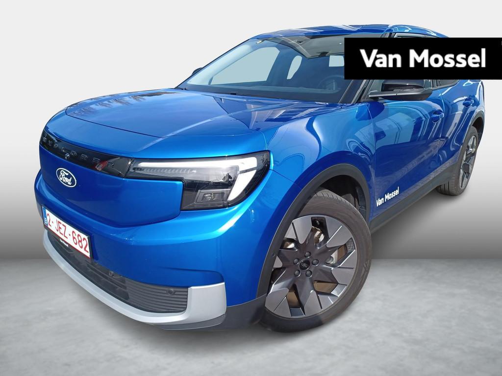 Ford Explorer Premium AWD 340pk - Driver Assist Rijbereik 53, Auto's, Ford, Automaat, Blauw, 79 kWh, Te koop