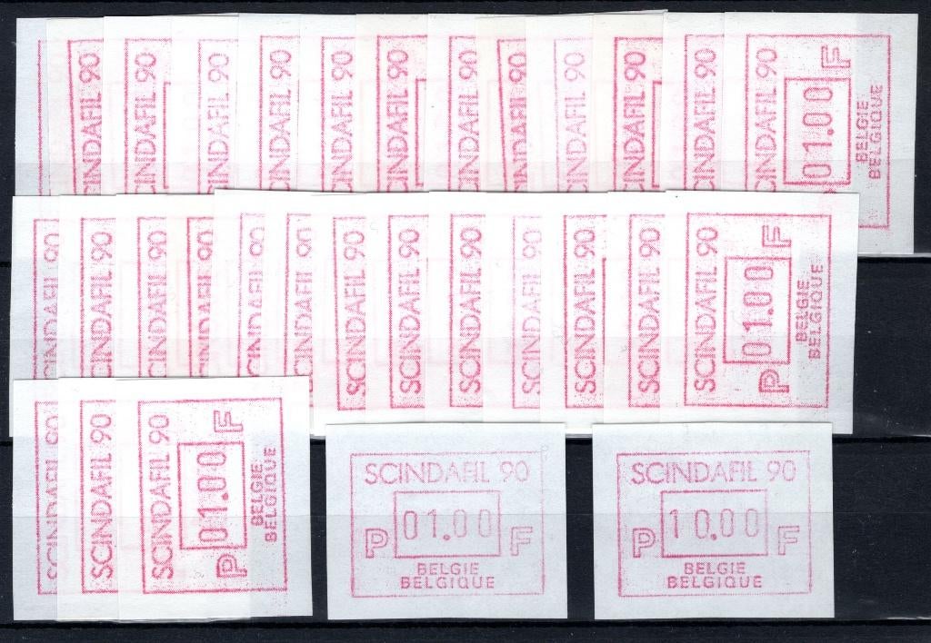 ATM 77 MNH** 1990 - Scindafil '90, Timbres & Monnaies, Enlèvement ou Envoi, Non oblitéré, Neuf