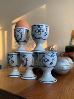 Coquetiers vintage Copenhagen Boch frères porcelaine, Huis en Inrichting, Ophalen of Verzenden, Porselein