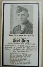 Carte de prière WW2 Panzer-Aufklärungs-Abt. Hermann Göring, Envoi, Armée de terre, Autres types