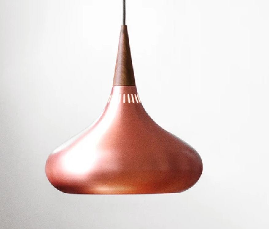 Fritz Hansen Orient P2 hanglampen - 2 stuks, Ophalen, Design, Zo goed als nieuw, Minder dan 50 cm