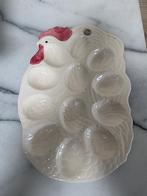 witte eierschaal vorm kip, Ophalen of Verzenden, Zo goed als nieuw