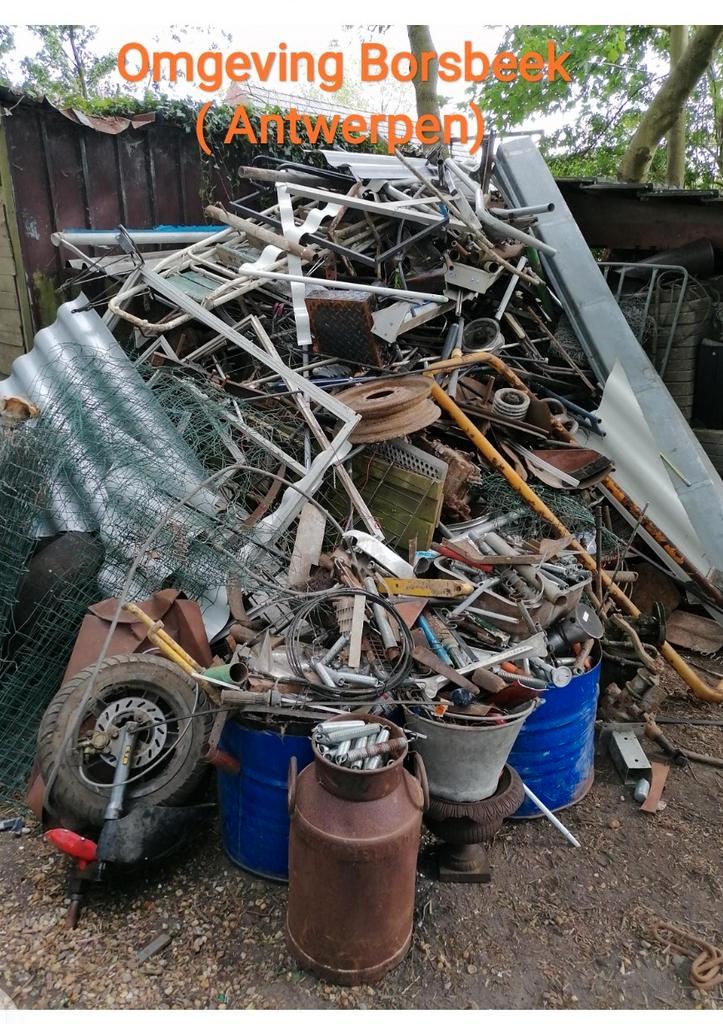 Oud ijzer, oude metalen haal ik op, Doe-het-zelf en Bouw, Metalen, IJzer, Ophalen