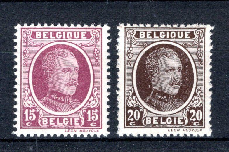 195/196 MNH 1922 - S.M. le Roi Albert 1 -1, Enlèvement ou Envoi, Non oblitéré, Neuf