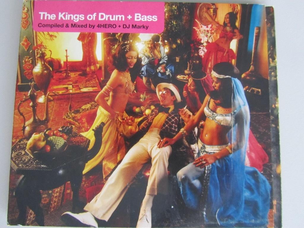2CD THE KINGS OF DRUM + BASS (mixed by 4Hero & Dj Marky), Cd's en Dvd's, Cd's | Dance en House, Ophalen of Verzenden, Gebruikt
