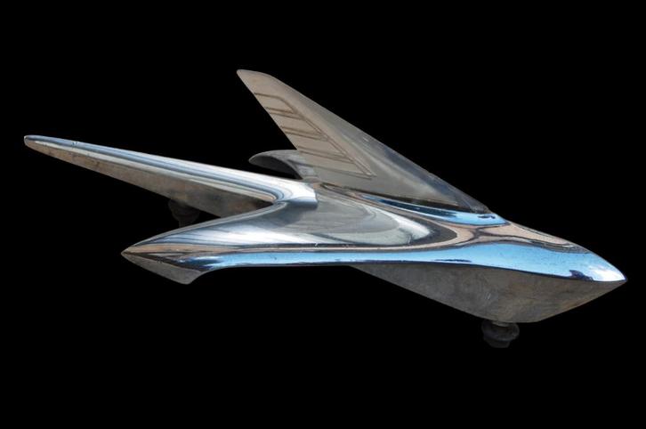 mascotte ford 1951 deluxe victoria USA oldtimer ornament, Antiek en Kunst, Curiosa en Brocante, Ophalen of Verzenden