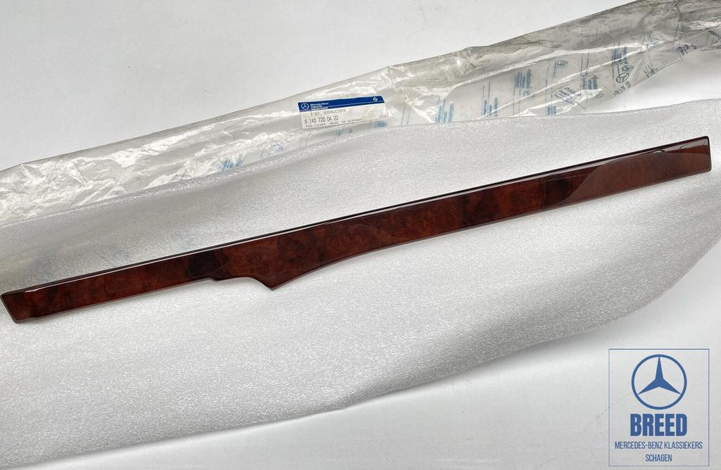 NOS wortelnoothouten lijst bijrijdersdeur Mercedes-Benz W140, -, Nieuw, Ophalen of Verzenden, -