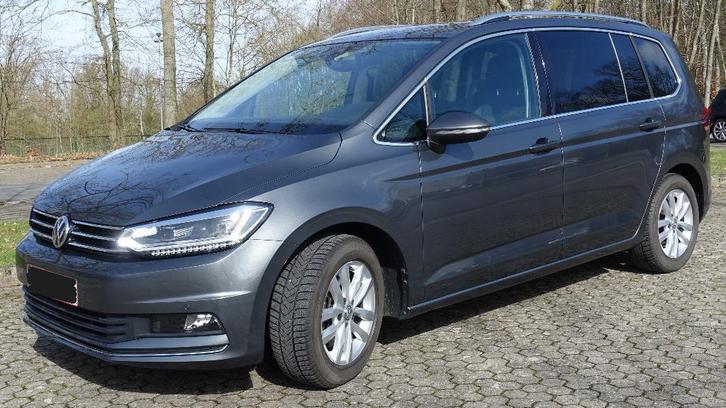VW Touran Highline 1.5TSI - 150pk - DSG - 2020 - 76000km, Auto's, Volkswagen, Particulier, Touran, ABS, Adaptieve lichten, Adaptive Cruise Control