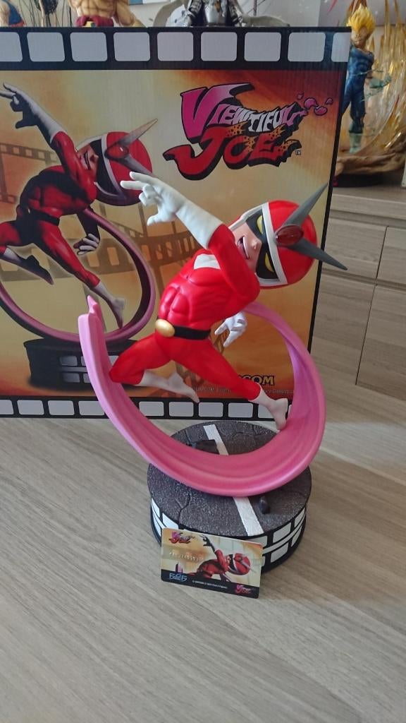 Viewtiful Joe - First4Figures, Collections, Statues & Figurines, Comme neuf, Enlèvement