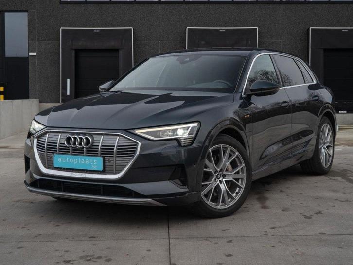 Audi e-tron 55 Quattro S Line 2020 409pk FULL OPTION, Auto's, Audi, Bedrijf, Te koop, e-tron, 360° camera, 4x4, ABS, Achteruitrijcamera