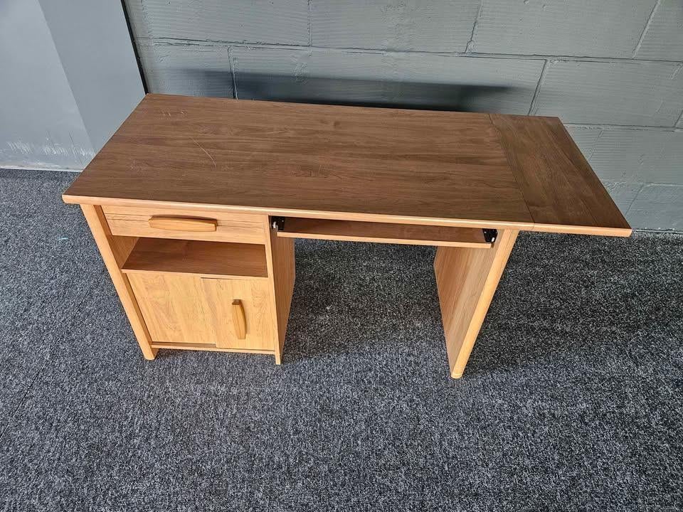 bureau  tablette pour clavier extension amovible, Bureau d'ordinateur, Enlèvement, Utilisé, Bois