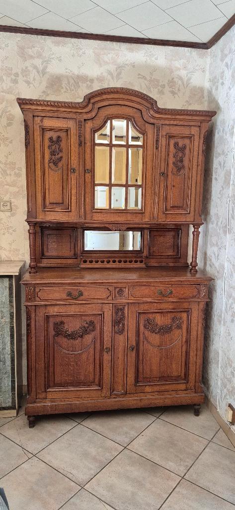 Buffet 1900 en chêne, Antiquités & Art, Antiquités | Meubles | Armoires, Enlèvement
