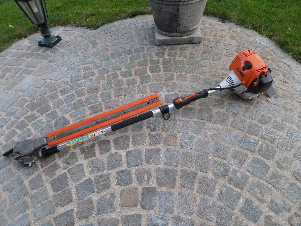 Heggenschaar/stockschaar van Stihl type HL100K, Tuin en Terras, Heggenscharen, Gebruikt, Benzine, Ophalen