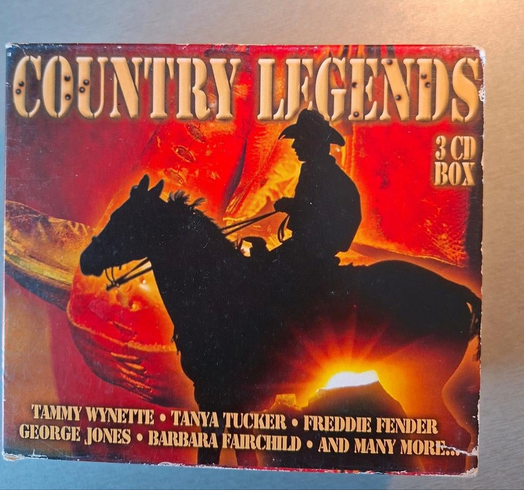 Boîte de 3 CD. Légendes de la country., CD & DVD, CD | Country & Western, Enlèvement ou Envoi