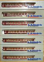 NMBS  stam van 7 K4 rijtuigen LS Models  NIEUW, Hobby en Vrije tijd, Modeltreinen | H0, Overige merken, Treinset, Gelijkstroom