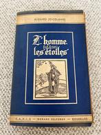 Livre : L'homme parmi les étoiles, Bernard Heuvelmans, 1944, Livres, Science, Bernard Heuvelmans, Utilisé, Enlèvement ou Envoi