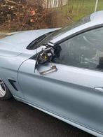 bmw 418d bouwjaar 2018 schade auto 188.000km, Autos, Cuir, Autres couleurs, Noir, Diesel