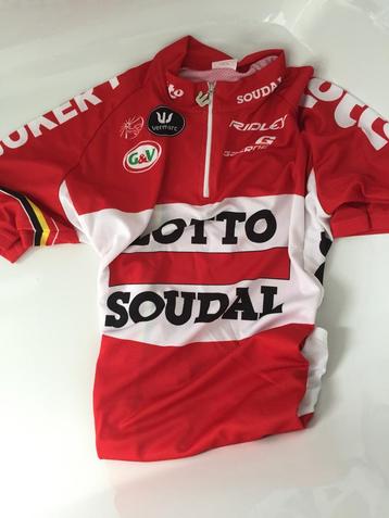 Nieuw wielertrui LOTTO SOUDAL van VERMARC